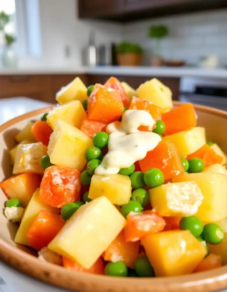 سالاد روسی وگن گوویندا چیست؟