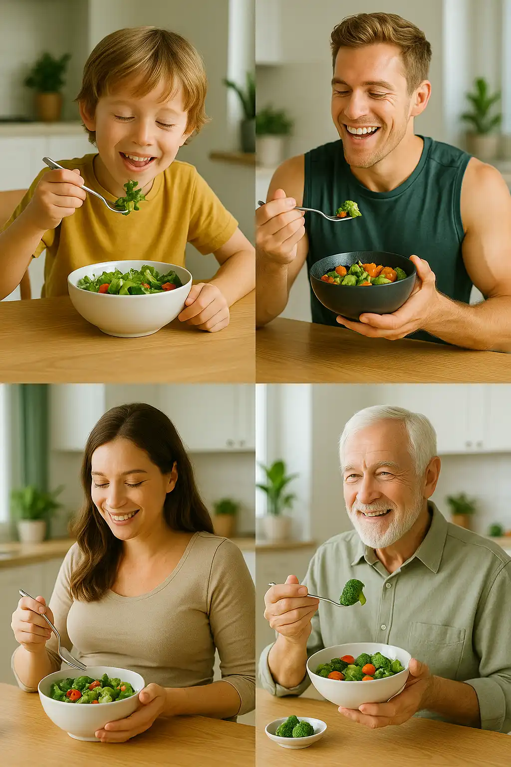 تناسب گیاه‌خواری برای گروه‌های مختلف