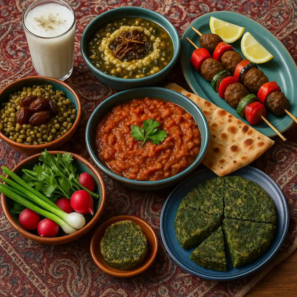 معرفی بهترین غذاهای گیاهی ایرانی؛ از میرزا قاسمی تا کباب گیاهی- رایانز