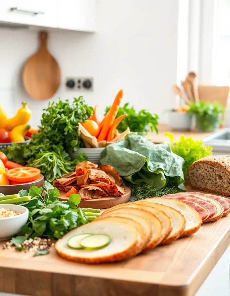 ترکیب کالباس وگان با سبزیجات برای حفظ طعم