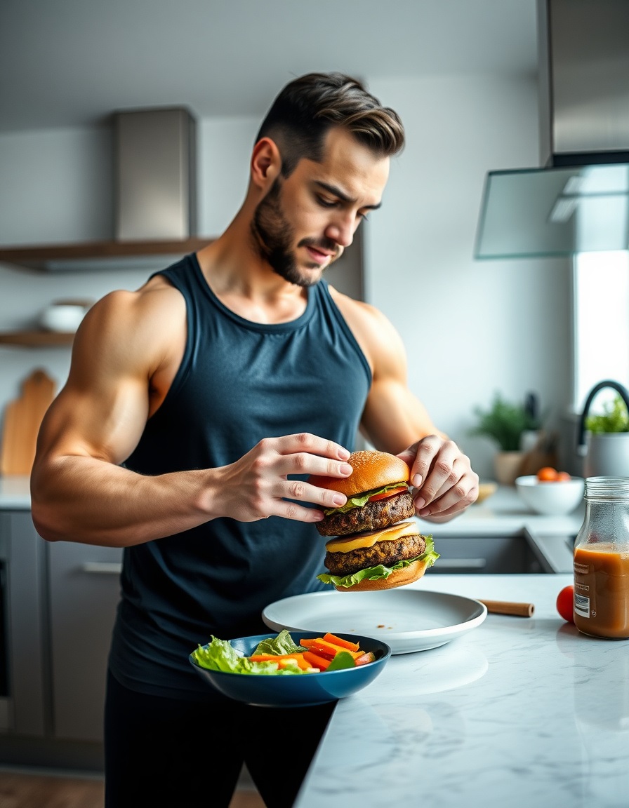 همبرگر گیاهی برای ورزشکاران؛ آیا منبع پروتئینی خوبی است؟