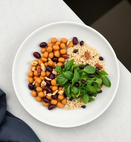 اصول ساخت یک بشقاب گیاهی متعادل