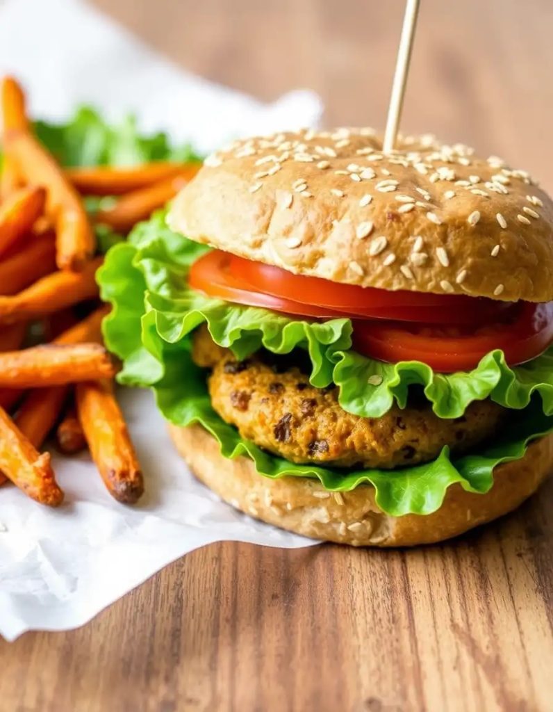 مزایای همبرگر گیاهی برای سلامت