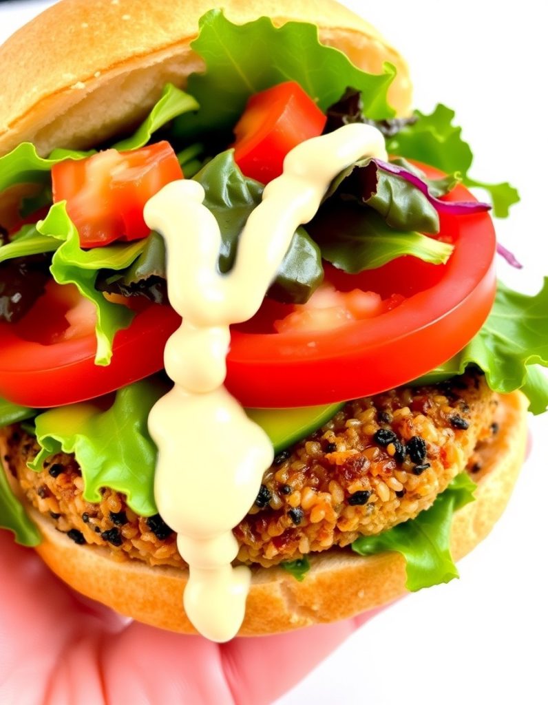 چگونگی انتخاب بهترین همبرگر گیاهی